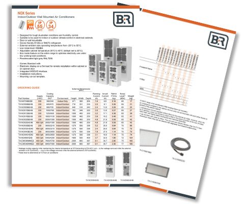 Technical flyer nox thumnail NOX Air Conditioner - Technical Flyer